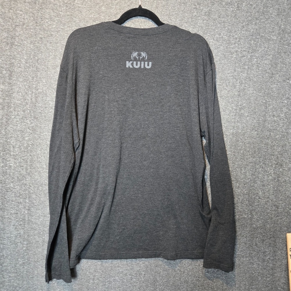 KUIU Mens XL T-shirt Lot Of 2 Ultralight Hunting Long Sleeve Gray - Picture 10 of 11